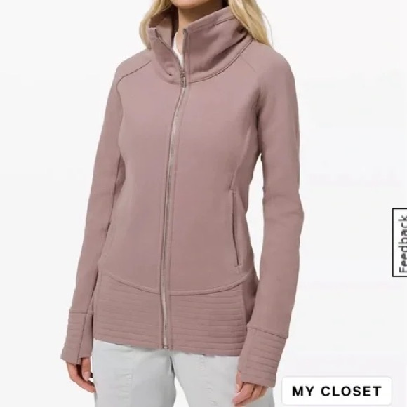 lululemon athletica Jackets & Blazers - Lululemon Zip Up Radiant II Jacket Violet Verbena Womens M NWT EXPIRED COLOR!